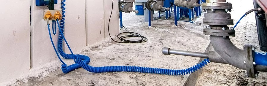 Spiral pneumatic hoses